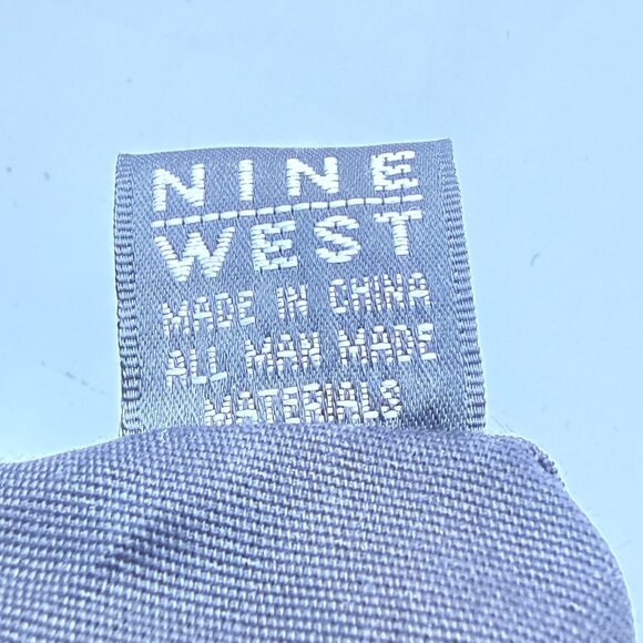 Nine West Y2K Shoulder Bag Prep Rally Small Black Faux Leather Handbag - Picture 4 of 11